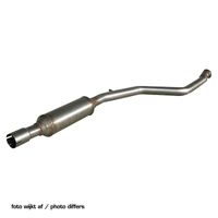 InoxCar middendemper passend voor Opel Astra H GTC 1.6T (180pk) 2007- IXTCASS