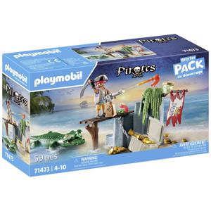 Playmobil Pirates 71473 Piraat met alligator