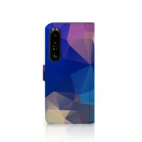 Sony Xperia 1 IV Book Case Polygon Dark - thumbnail