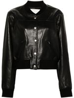 ISABEL MARANT veste de moto Adriel en cuir - Noir - thumbnail