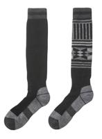 HEMA 2-pak Heren Skisokken Zwart (zwart)