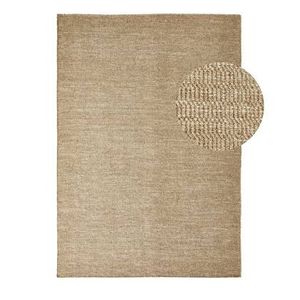 by fonQ Mellow Wollen Vloerkleed 200 x 300 cm  - Taupe