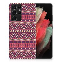 Samsung Galaxy S21 Ultra TPU bumper Aztec Paars - thumbnail