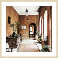 Wanddecoratie Travel Stories 019B 74x74cm