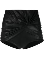 Rick Owens Lilies short court Apollo à taille haute - Noir