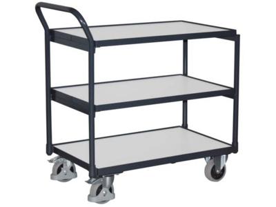 VARIOfit SW-600.657 Tafelwagen ESD Staal Poedercoating Laadvermogen (max.): 250 kg Grafietgrijs (RAL 7024) VARIOfit SW-600.657 Tafelwagen ESD Staal Poedercoating Laadvermogen (max.): 250 kg Grafietgrijs (RAL 7024)