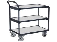 VARIOfit SW-600.657 Tafelwagen ESD Staal Poedercoating Laadvermogen (max.): 250 kg Grafietgrijs (RAL 7024)