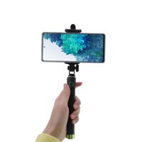 Shop4 - Samsung Galaxy S20 FE Selfie Stick Bluetooth Groen