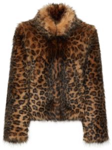 Unreal Fur veste Wild Cat en fourrure artificielle - Marron