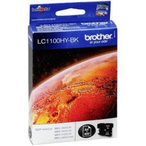 Brother LC-1100HYBK inktcartridge 1 stuk(s) Origineel Zwart