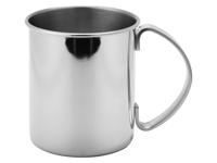 ECHTWERK Moscow Mule beker set (480 ml, Zilver, 2-delig)