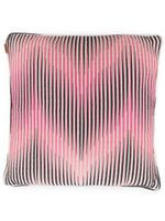 Missoni Home coussin Ande à motif zigzag - Rose