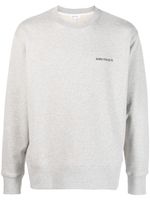 Norse Projects sweat à logo imprimé - Gris - thumbnail