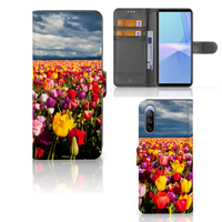 Sony Xperia 10 III Hoesje Tulpen