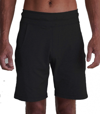 Yogabroek 'Shaolin' kort man zwart M - M Yogabroek 'Shaolin' kort man zwart M - M