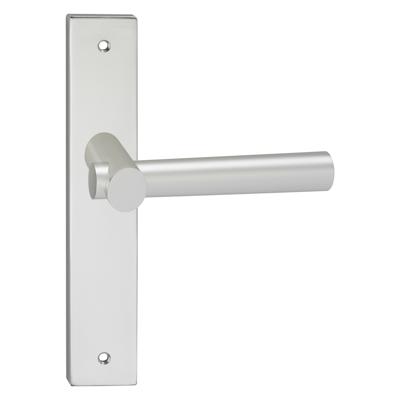 Impresso Dover Deurbeslag met Vierkant Schild | Aluminium Deurklink | Set van 2 Deurkrukken Impresso Dover Deurbeslag met Vierkant Schild | Aluminium Deurklink | Set van 2 Deurkrukken