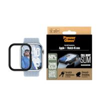 PanzerGlass SNAPPIE Full Body Screen Protector voor Apple Watch Series 10 45 mm 2024 | Volledig scherm en framedekking, val-/impact/krasbescherming, eenvoudige klikinstallatie - zwart