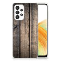 Samsung Galaxy A33 5G Bumper Hoesje Steigerhout - thumbnail