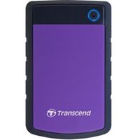 Transcend StoreJet 25H3 externe harde schijf 4000 GB Zwart, Paars - thumbnail