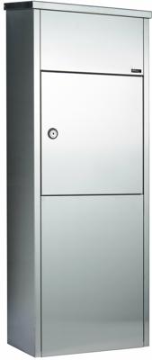 Allux 600 cilinderslot staande brievenbus (Kleur: zilver) Allux 600 cilinderslot staande brievenbus (Kleur: zilver)
