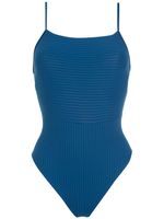 Amir Slama maillot de bain nervuré - Bleu - thumbnail