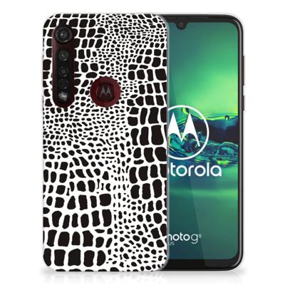 Motorola Moto G8 Plus TPU Hoesje Slangenprint