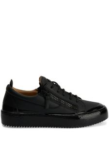 Giuseppe Zanotti baskets Gail Match en cuir - Noir