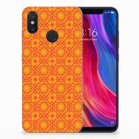 Xiaomi Mi 8 TPU bumper Batik Oranje