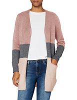 ONLY ONLQUEEN L/S Long Cardigan KNT NOOS Cardigan voor dames, meerkleurig (Misty Rose/W. Mgm/Cloud Pink M), XL