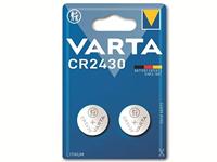 Varta Lithium Coin CR2430 Bli 2 knoopcel CR 2430 Lithium 290 mAh 3V 2 stuks