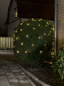 Konstsmide 3778-100 Lichtnet Buiten Energielabel: G (A - G) werkt op het lichtnet Aantal lampen 32 LED Warmwit Verlichte lengte: 1 m