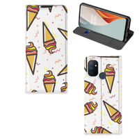 OnePlus Nord N100 Flip Style Cover Icecream - thumbnail