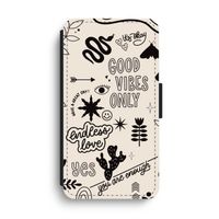 Good vibes: iPhone XS Max Flip Hoesje