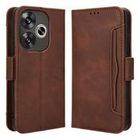 Xiaomi Redmi Turbo 3/Poco F6 Cardholder Series Portemonnee Hoesje - Bruin