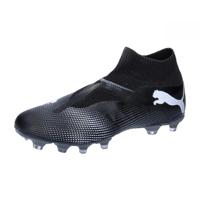 PUMA Future 7 Match+ Ll Fg/Ag voetbalschoen voor heren, Puma Zwart Puma Wit, 43 EU