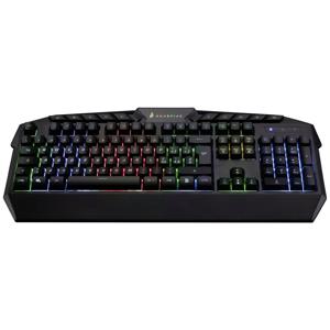 Verbatim SureFire KingPin RGB Gaming Multimedia Keyboard QWERTY Italian Gaming-toetsenbord Kabelgebonden QWERTY, Italiaans Zwart Verlicht