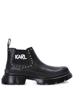 Karl Lagerfeld bottines Trekka Max - Noir - thumbnail