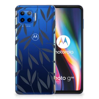 Motorola Moto G 5G Plus TPU Case Leaves Blue Motorola Moto G 5G Plus TPU Case Leaves Blue