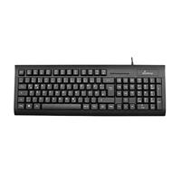 MediaRange Bekabeld toetsenbord met chip-kaartterminal, QWERTZ, zwart