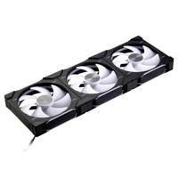 Phanteks D30 PWM Regular Airflow D-RGB PC-ventilator Zwart (b x h x d) 140 x 30 x 140 mm - thumbnail