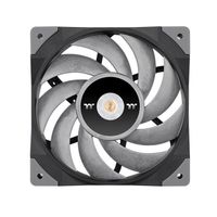 Thermaltake TOUGHFAN 12 Computer behuizing Ventilator 12 cm Zwart, Grijs 1 stuk(s) - thumbnail