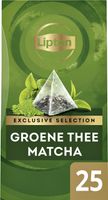 Thee Lipton Exclusive Groene thee Matcha 25 piramidezakjes - thumbnail