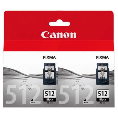 Canon PG-512 Twin Pack Origineel Foto zwart 2 stuk(s) Canon PG-512 Twin Pack Origineel Foto zwart 2 stuk(s)