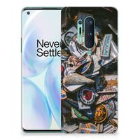 OnePlus 8 Pro Siliconen Hoesje met foto Badges - thumbnail