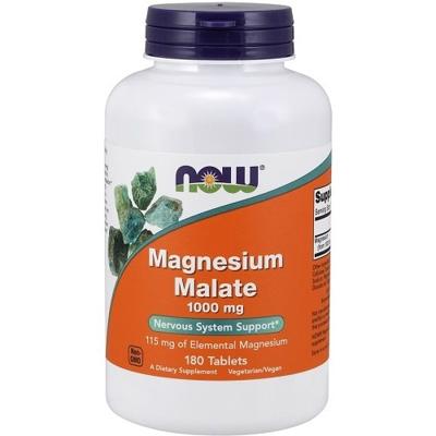Magnesium Malate 1000mg Now Foods 180tabl Magnesium Malate 1000mg Now Foods 180tabl