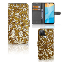 Wallet Case OPPO A15 Barok Goud - thumbnail