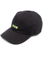 MSGM casquette à logo brodé - Noir - thumbnail