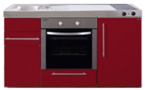 MPB 150 Rood met koelkast en oven RAI-934