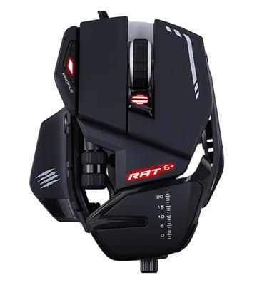 Mad Catz R.A.T. 6+ muis Rechtshandig USB Type-A Optisch 12000 DPI Mad Catz R.A.T. 6+ muis Rechtshandig USB Type-A Optisch 12000 DPI