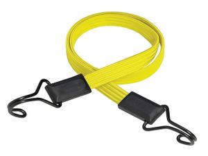 Masterlock Flat bungee 100cm - colour : yellowdouble reverse hook - 3226EURDAT